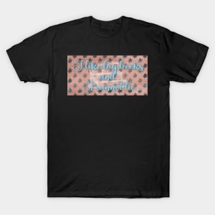 I like big books and I cannot lie T-Shirt